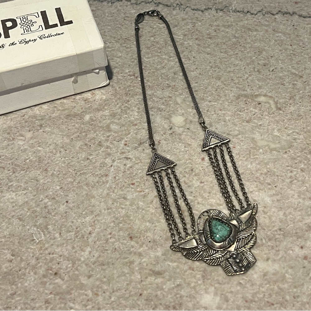 Spell Thunderstruck Turquoise Necklace - Picture 4 of 7
